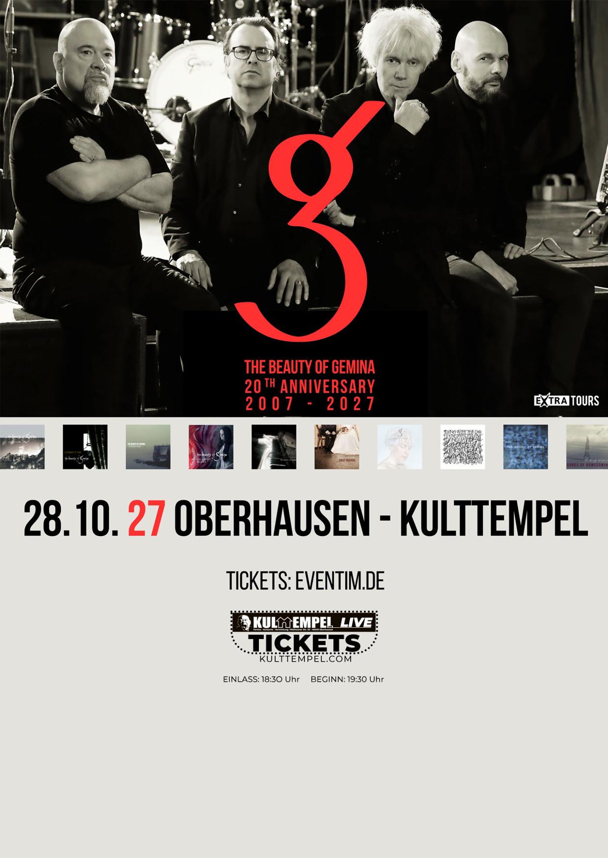 THE BEAUTY OF GEMINA - 20th Anniversary Tour