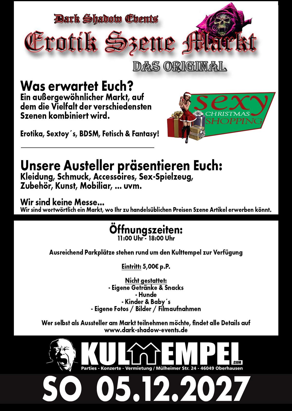 Erotik-Szene-Markt (ESM)- Sexy Christmas Shopping