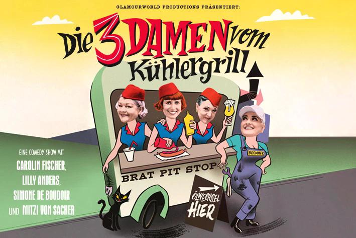 Die drei Damen vom Kühlergrill