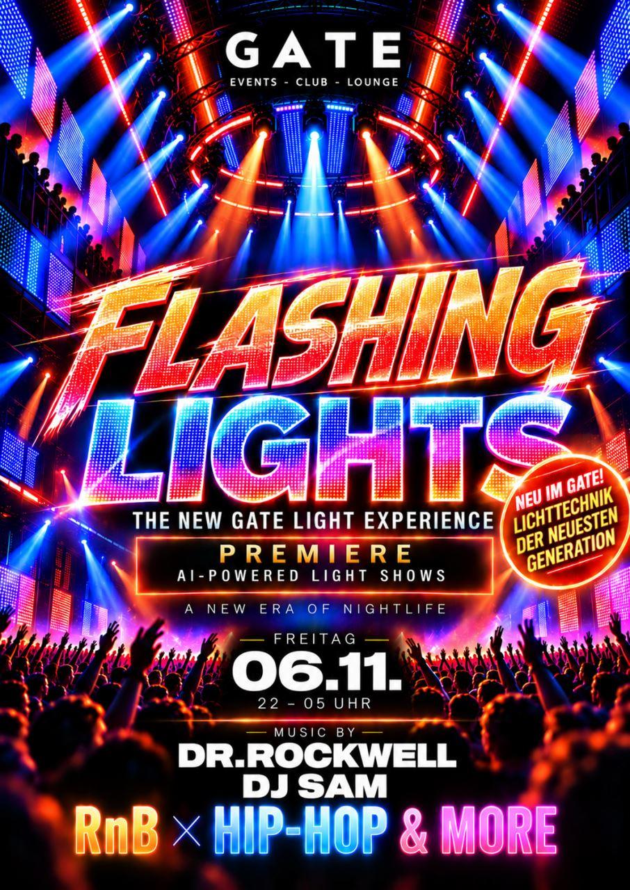 FLASHING LIGHTS - THE NEW GATE LIGHT EXPERIENCE