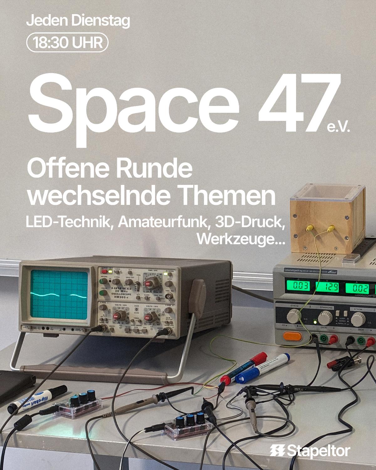 OFFENER TECHNIKTREFF Space47 e.V