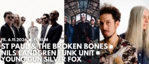 St. Paul & The Broken Bones | Nils Landgren Funk Unit | YOUNG GUN SILVER FOX