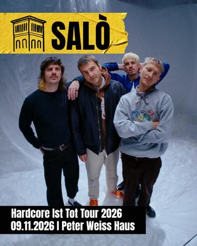 SALÒ - Hardcore Ist Tot Tour 2026