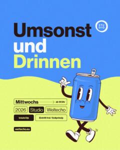 Umsonst & Drinnen