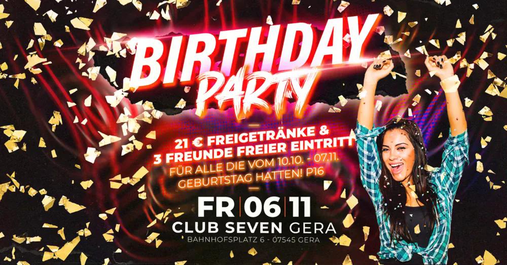 DEINE BIRTHDAY PARTY | SEVEN